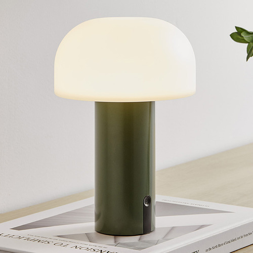 22cm Jaden Mushroom Metal LED Table Lamp