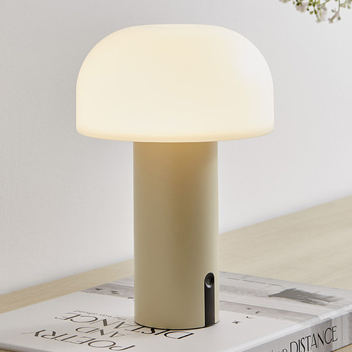 22cm Jaden Mushroom Metal LED Table Lamp