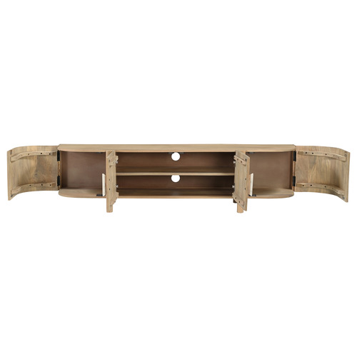 Laila Mango Wood & Banswara Marble TV Unit
