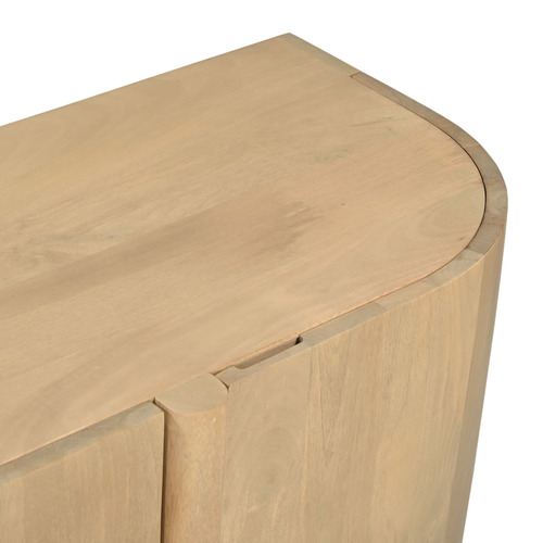 Laila Mango Wood & Banswara Marble TV Unit