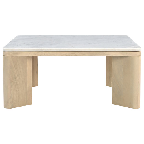 Misha Mango Wood & Banswara Marble Coffee Table