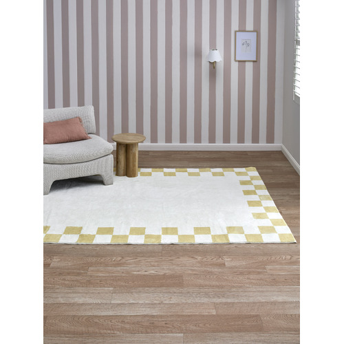 Reign-Check-Machine-Washable-Rug