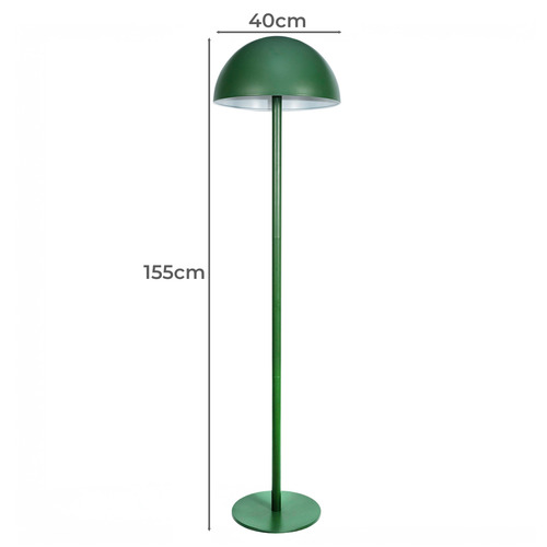 155cm Olive Teo Mushroom Metal Floor Lamp
