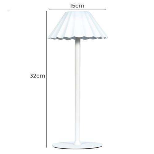 32cm Rory Rechargeable LED Touch Lamp wiith USB