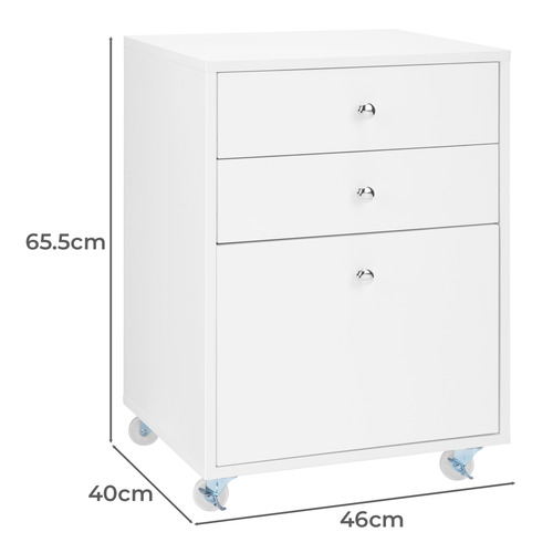 White Twin Lakes Filing Cabinet