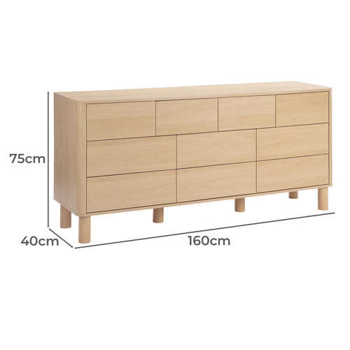 Rupert 10 Drawer Chest
