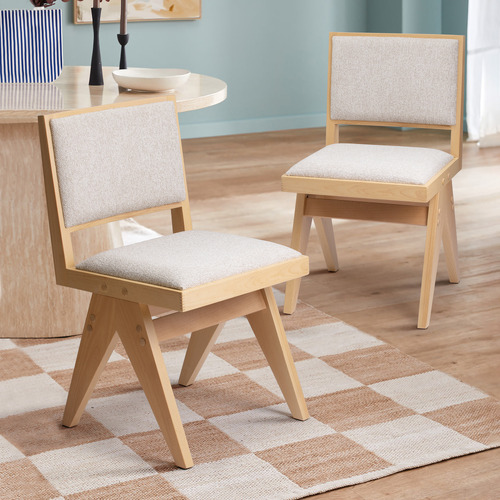 Adi Beech Wood Dining Chairs