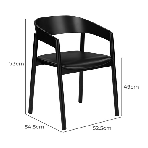 Mattia Beech Wood Dining Chair