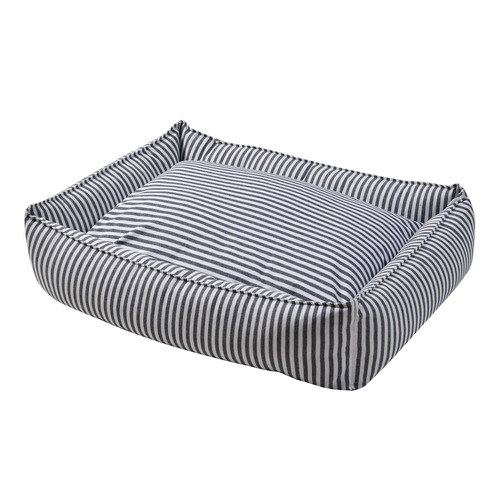 Frankie Stripe Dog Bed