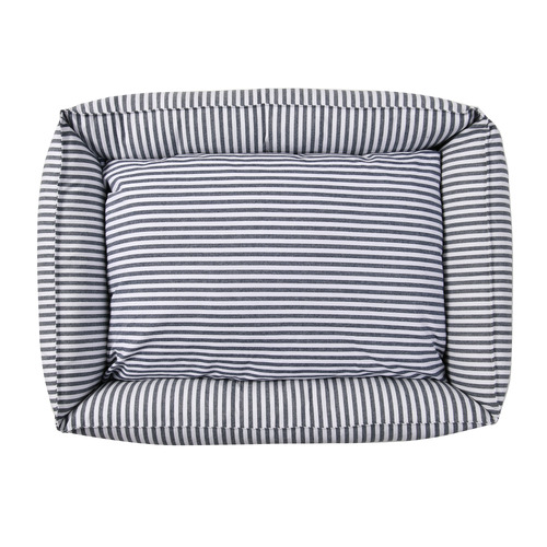 Frankie Stripe Dog Bed