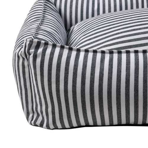 Frankie Stripe Dog Bed