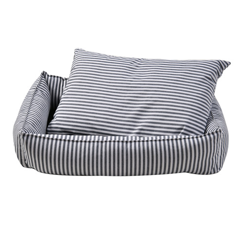 Frankie Stripe Dog Bed