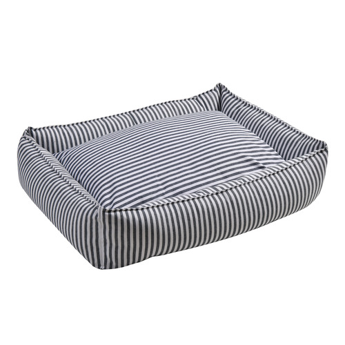 Frankie Stripe Dog Bed
