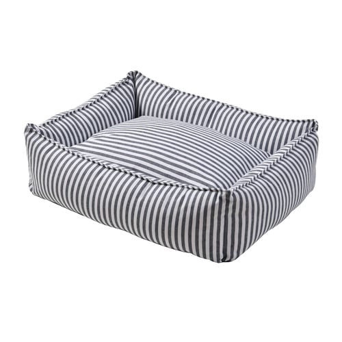 Frankie Stripe Dog Bed