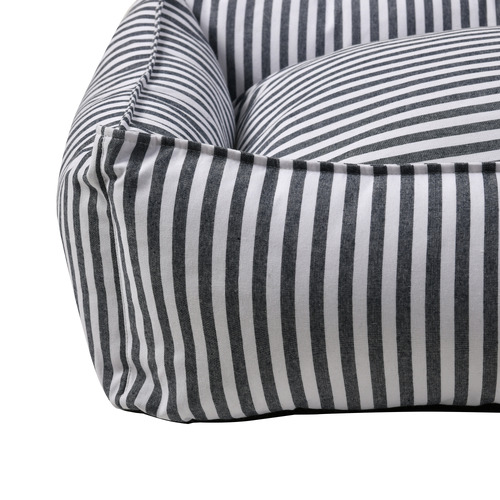 Frankie Stripe Dog Bed