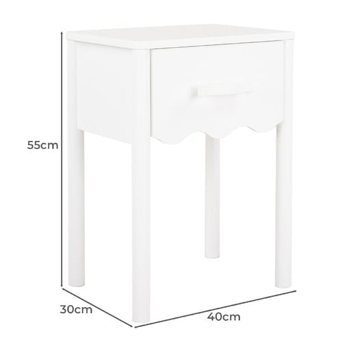 Kids' Kye Wavy Bedside Table