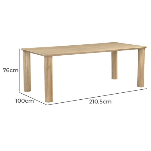 Tara Mango Wood Dining Table