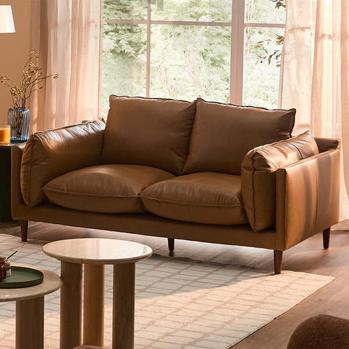 Terry Premium Genuine Leather Sofa