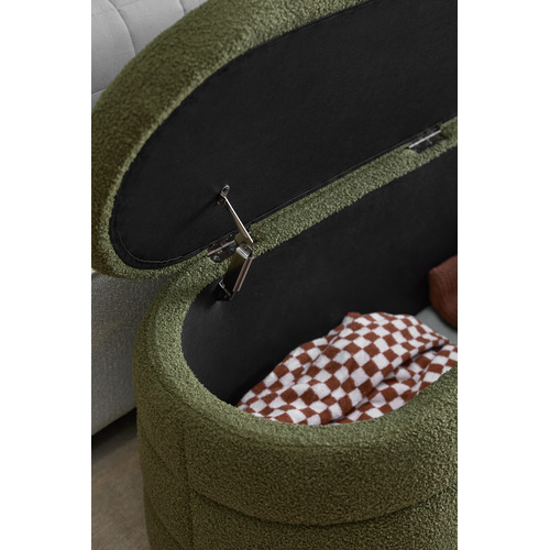 Cosy Teddy Storage Ottoman Bench