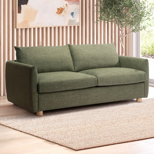 Henry 3 Seater Queen Chenille Sofa Bed