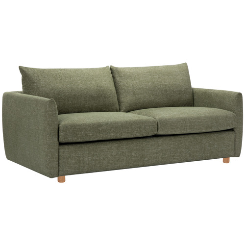 Henry 3 Seater Queen Chenille Sofa Bed