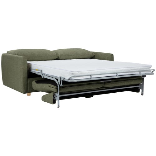 Henry 3 Seater Queen Chenille Sofa Bed