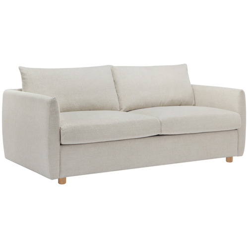 Henry 3 Seater Queen Chenille Sofa Bed