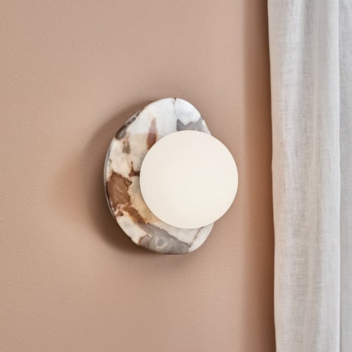 Terra Calacatta Marble Wall Sconce