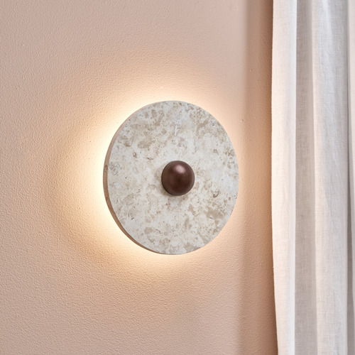 Hector Mactan Stone LED Wall Sconce