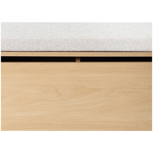 Rupert Boucle Storage Ottoman Bench