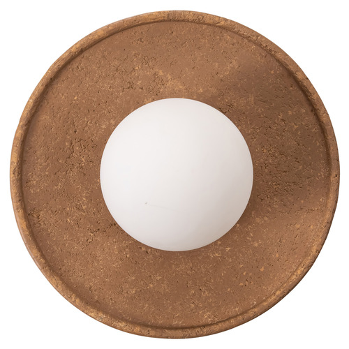 Riley Travertine-Look Wall Sconce