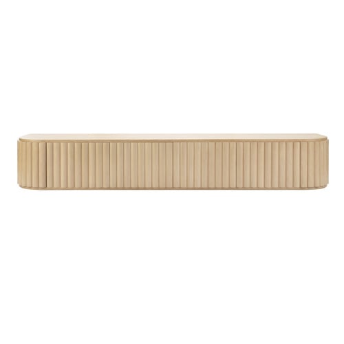 Hayley Curved Wall-Mounted TV Unit