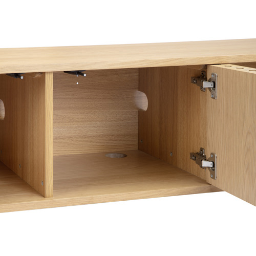 Hayley Curved Wall-Mounted TV Unit