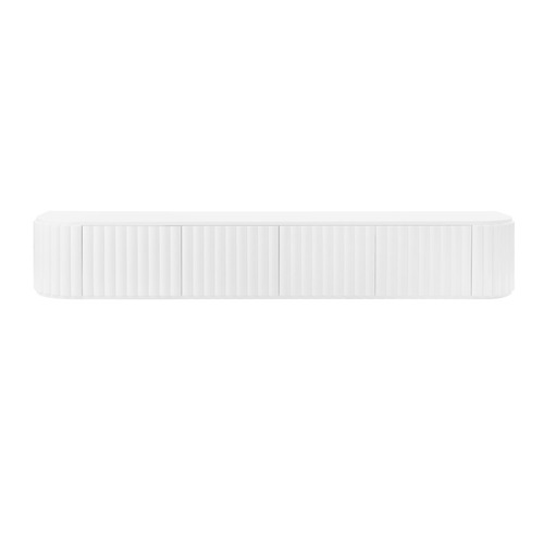 Hayley Curved Wall-Mounted TV Unit