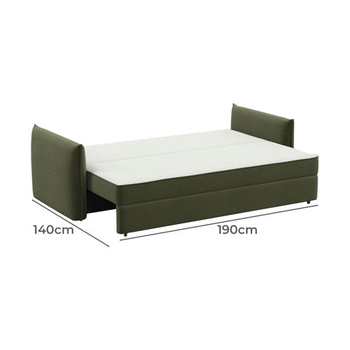 Sunday 3 Seater Double Sofa Bed