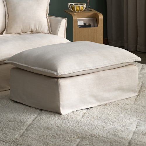 Softy Premium Slipcover Ottoman