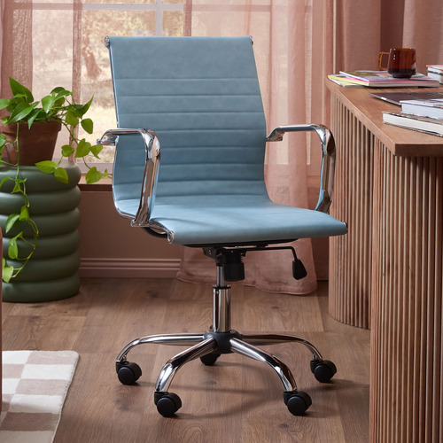 Eames-Replica-Faux-Leather-Office-Chair