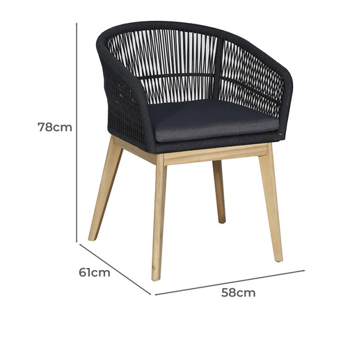 Laguna Rope Outdoor Dining Chair