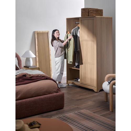 Raphael Sliding 2 Door Wardrobe
