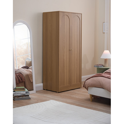 Gina Arch 2-Door Wardrobe