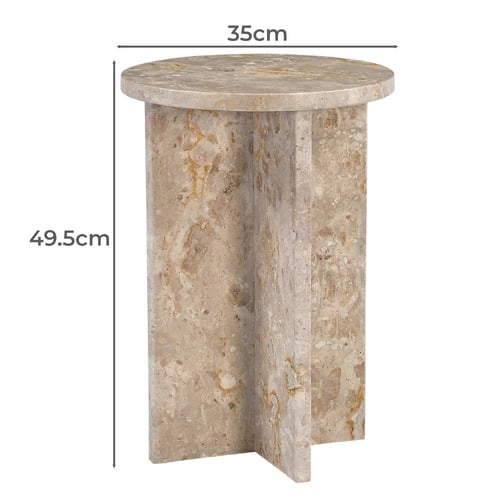 Maria Marble Side Table