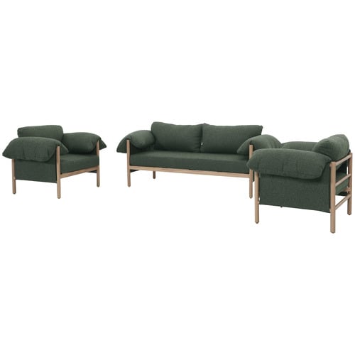 5 Seater Avoca Boucle Outdoor Lounge Set