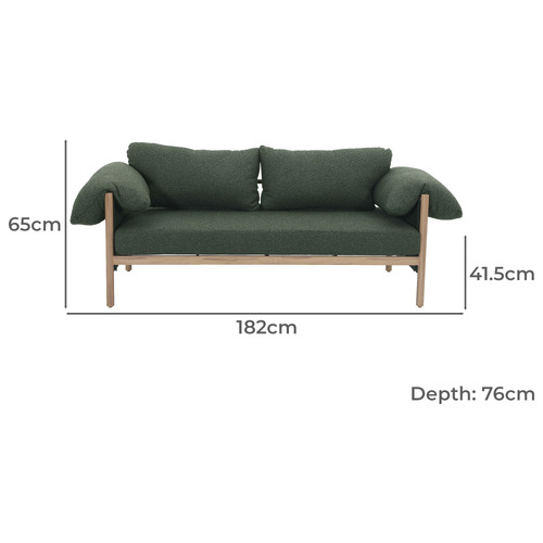 5 Seater Avoca Boucle Outdoor Lounge Set