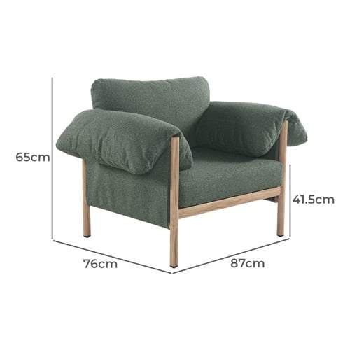 5 Seater Avoca Boucle Outdoor Lounge Set