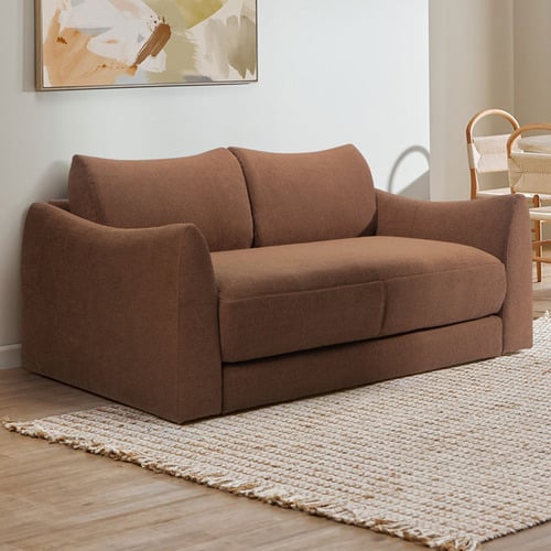 Aldo 3 Seater Queen Boucle Sofa Bed