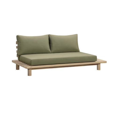 5 Seater Clifton Acacia Wood Outdoor Modular Lounge Set