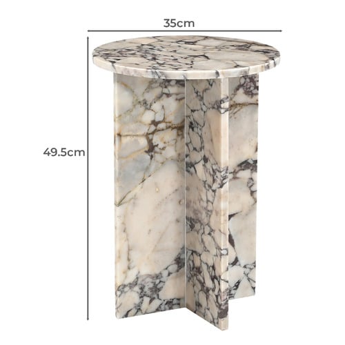 Maria Marble Side Table