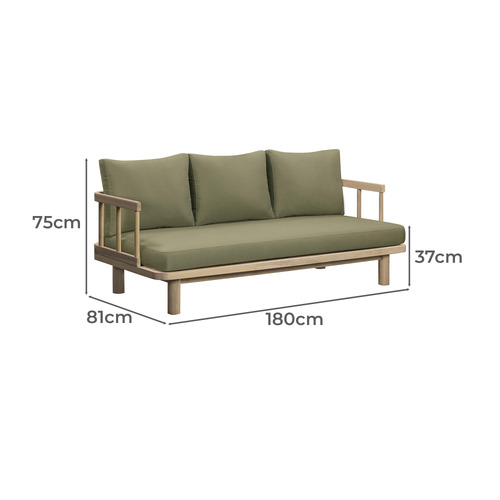 Bellambi Acacia Wood Outdoor Daybed