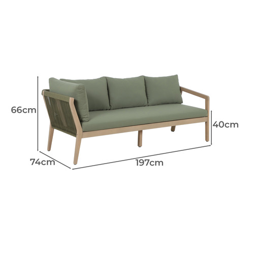 5 Seater Bayview Outdoor Modular Lounge Set