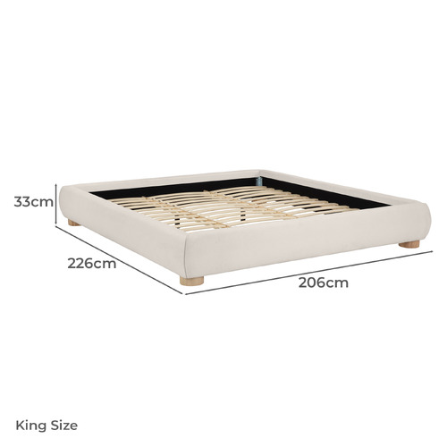 Paloma Boucle Bed Base